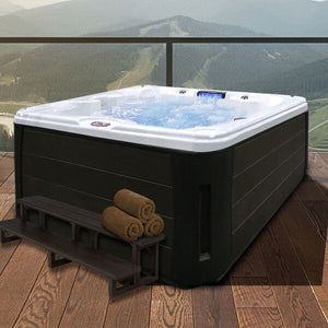 7 - Person 30 - Jet Acrylic Square Hot Tub with Ozonator AMSP1006