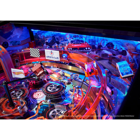 Image of American Pinball Hot Wheels Pinball Machine