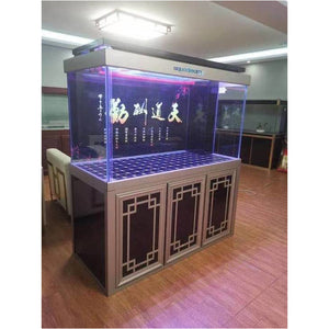 Aqua Dream Silver Edition 235 Gallon Glass Aquarium with Upgraded Filtration Sump [AD-1530]