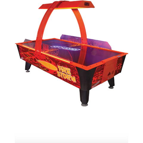 Image of Dynamo 8' Fire Storm Home Air Hockey Table 025232N