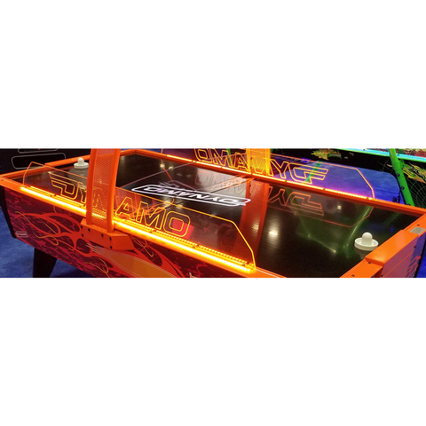 Image of Dynamo 8' Fire Storm Home Air Hockey Table 025232N
