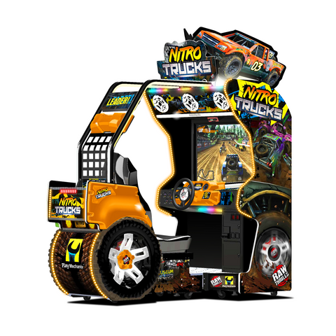 Image of Raw Thrills Nitro Trucks Arcade Game 028017N