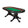 BBO Elite Alpha 94" LED Sunken Playing Surface 10 Person Poker Table 2BBO-ELTA