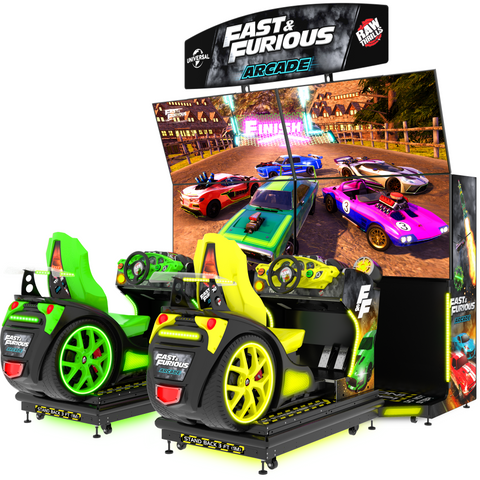Image of Raw Thrills Fast & Furious Arcade Game 028425N