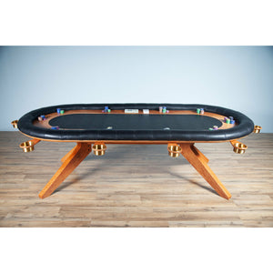 BBO Franklin Solid Wood 10 Person Poker Table 2BBO-FRANK