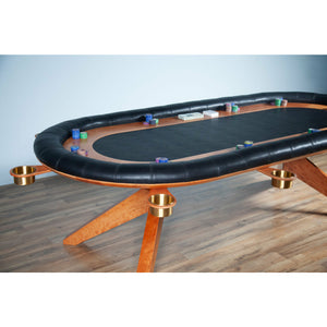 BBO Franklin Solid Wood 10 Person Poker Table 2BBO-FRANK