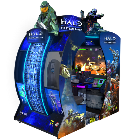 Raw Thrills Halo Fireteam Raven 2 Player Arcade Game 027148N